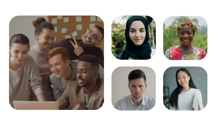 Diverse team collaboration - No Boundaries