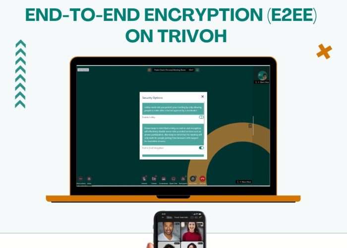 Ensuring Confidentiality and Security: End-to-End Encryption for Virtual Meetings
